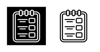 tarea lista con portapapeles vector icono