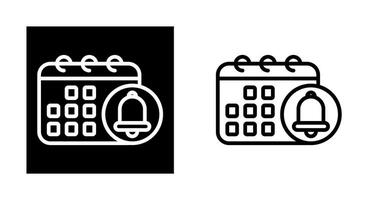 Reminder with calendar Vector Icon