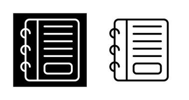 Notepad Vector Icon