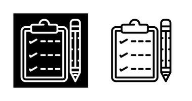 Writing pad Vector Icon