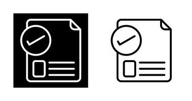 Document Vector Icon