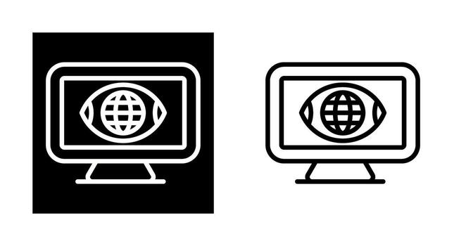 Computer Vector Icon