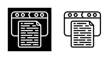 Document Vector Icon