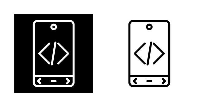 desarrollar icono de vector