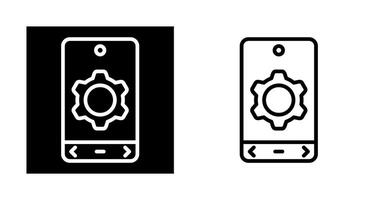 icono de vector de configuración