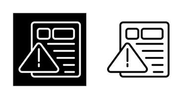 Document Vector Icon