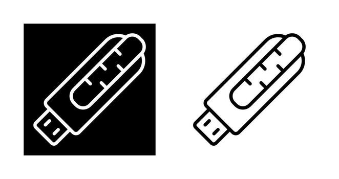 icono de vector de pendrive