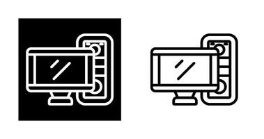 Computer Vector Icon