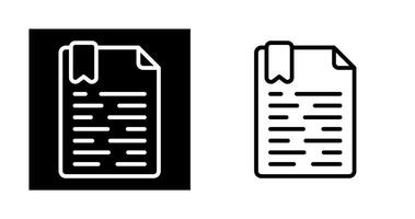 Document Vector Icon