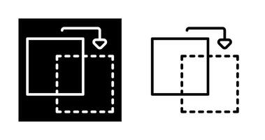 antecedentes vector icono