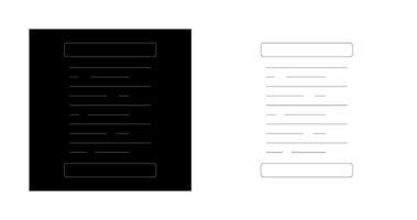 Left Alignment Vector Icon