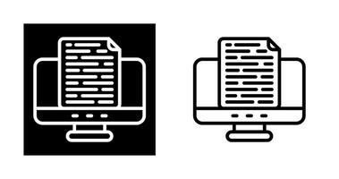 Document Vector Icon