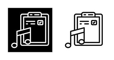 Music File Vector Icon