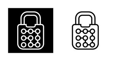 Pattern Lock Vector Icon