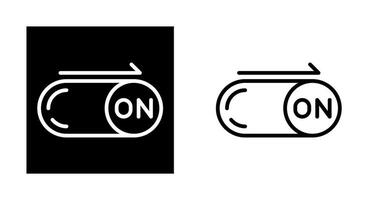 On Button Vector Icon