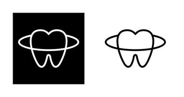 icono de vector de dientes