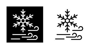 icono de vector de copo de nieve