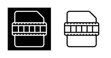 vídeo archivo vector icono