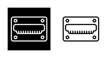 hdmi vector icono