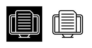 Desktop Vector Icon