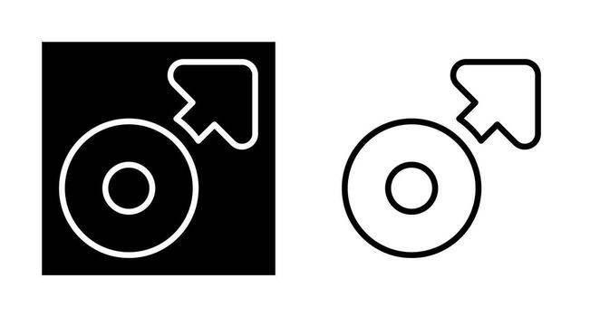 icono de flecha vector