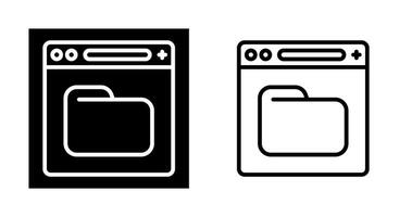 Browser Vector Icon