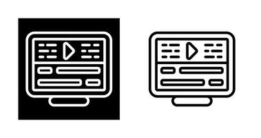 Video Editing Vector Icon