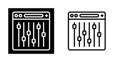 icono de vector de configuración