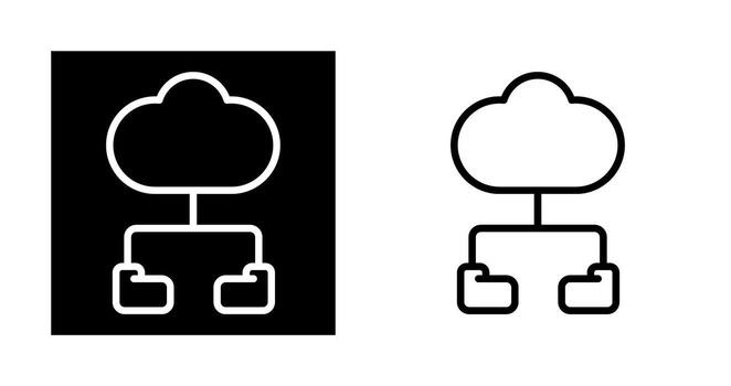 Cloud Computing Vector Icon