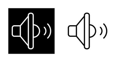 icono de vector de sonido