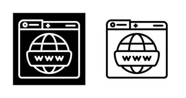 World Wide Web Vector Icon