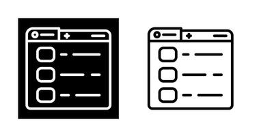 Options Vector Icon