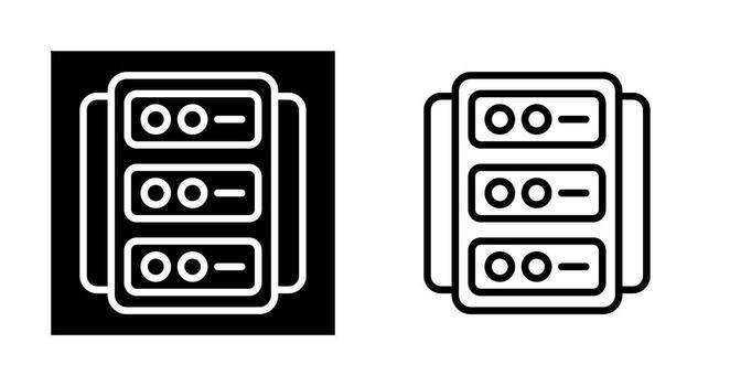 Marco principal vector icono