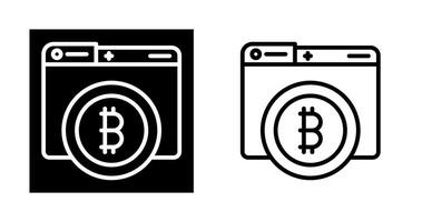 Bitcoin Vector Icon