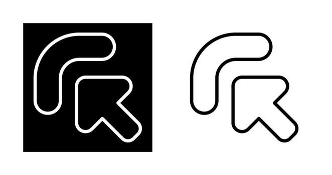 icono de vector de esquina