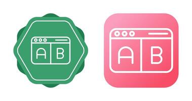 Multivariate Testing Vector Icon