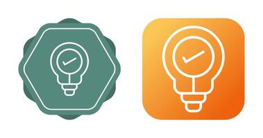 Lightbulb Vector Icon