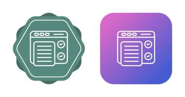 Concept Testing Vector Icon