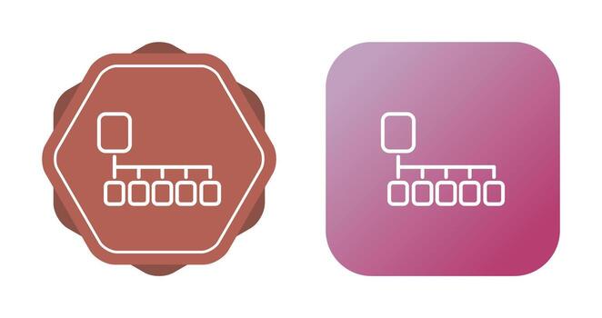 Card Sorting Vector Icon