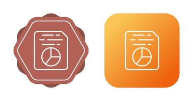 Document Insert Diagram Vector Icon