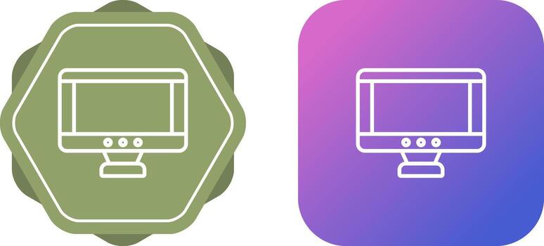 Monitor Vector Icon