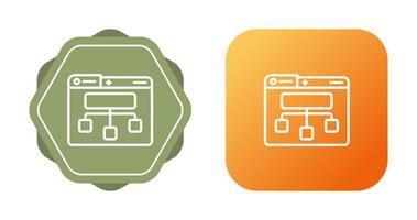 Site Map Vector Icon