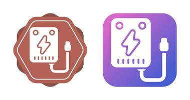 Portable charger Vector Icon