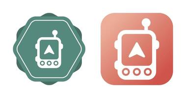 GPS Navigation Device Vector Icon