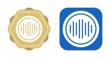 Audio Spectrum Vector Icon