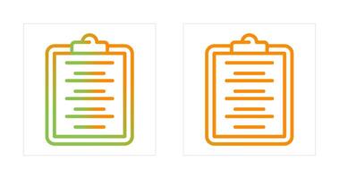 Writing Pad Vector Icon