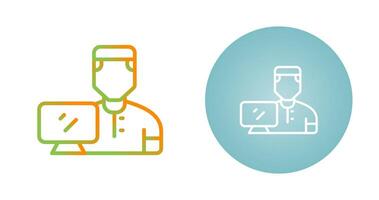 Working Man Vector Icon
