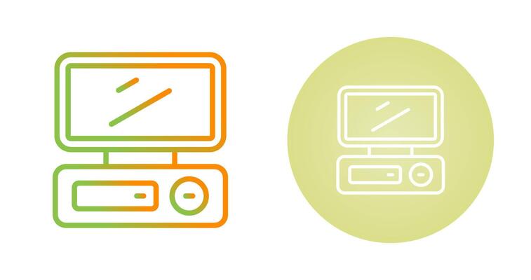 Desktop Vector Icon