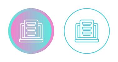 Feedback Form Vector Icon