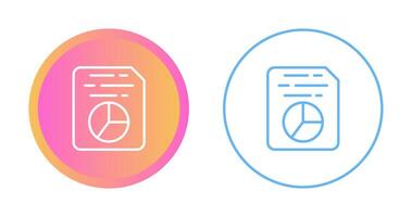 Document Insert Diagram Vector Icon
